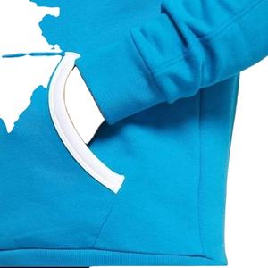 เสื้อสเวตเตอร์คอกลมลำลอง290กรัมผ้าสแปนเด็กซ์5% โพลีเอสเตอร์95% มีฮู้ดสำหรับใส่ในยิมมีหกสีสำหรับฤดูหนาวไม่มีแบรนด์แฟชั่นแบบสวมหัว - Product Image 3