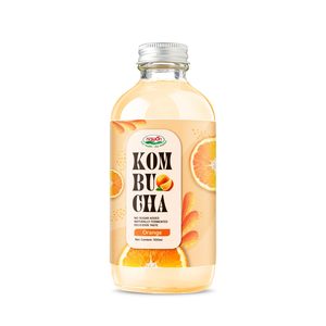 Boisson Kombucha aux fruits tropicaux, fournisseur en gros OEM ODM, usine d'exportation, thé pétillant, marque privée, boisson prête à boire 500ml - Product Image 3