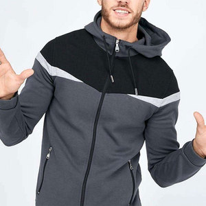 ชุดวอร์มซิปหน้าสำหรับผู้ชาย เสื้อผ้าลำลองสำหรับฤดูหนาว ผลิตจากวัสดุคุณภาพดี เหมาะสำหรับออกกำลังกาย - Product Image 4