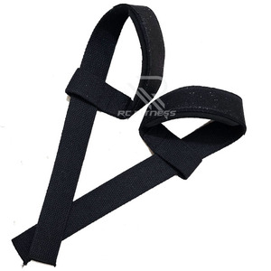Correas de Muñeca para Levantamiento de Pesas RC Fitness Wear con Logotipo Personalizado, Correas de Algodón Ligeras Antideslizantes para Gimnasio y Fisicoculturismo - Product Image 3