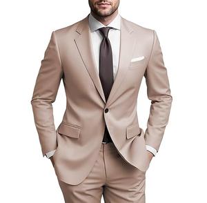 Trajes de Novio Slim Fit para Hombre, Trajes de Padrino Personalizados, Traje de Vestir Impermeable de 3 Piezas, Blazer, Pantalón y Chaqueta, Formal y Transpirable - Product Image 3