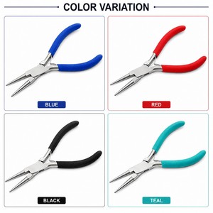 <b>Long</b> Round <b>Nose</b> Pliers 150mm Precision Jewelry Making Wire Looping Tool ZetomedPro - Product Image 2