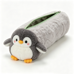 Green Plush Dog <b>Backpack</b> With <b>Brown</b> Ears And Yellow Stripes For Kids 2 To 4 Years Unisex - Product Image 4