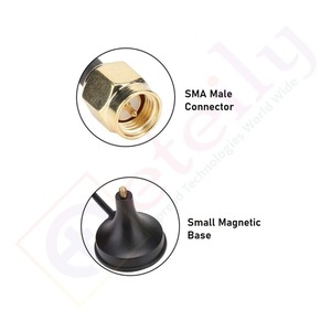 สายอากาศแม่เหล็กแบบสปริงโพลาไรซ์แนวตั้ง8dBi RG174 (L-3Mtr) สายอากาศ + สำหรับขั้วต่อตัวผู้140มม. ผลิตในประเทศอินเดีย433MHz - Product Image 5