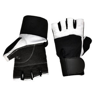 Guantes de Ciclismo de Medio Dedo de Cuero, Antideslizantes, Resistentes a los Impactos, Transpirables, para Verano, con Logotipo Personalizado - Product Image 6