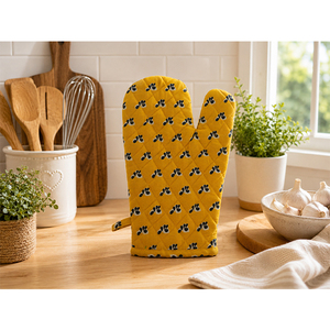 Gant de four en coton imprimé sur mesure |   Gant de cuisine matelassé résistant à la chaleur - Product Image 3