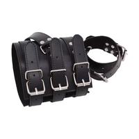 Menottes en cuir premium pour femmes, jouets sexuels SM, attaches de bondage pour le dos, produits exotiques pour couples.