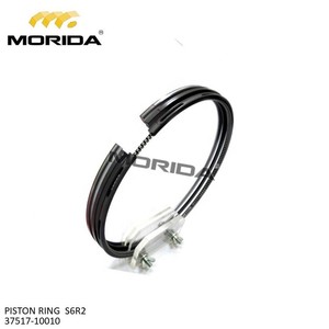 37517-10010 SEGMENT DE PISTON S6R2 S12R pour MITSUBISHI - Product Image 1