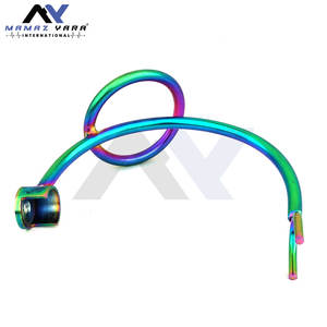 Support de rasoir multicolore arc-en-ciel pour rasoir droit et rasoir de sécurité à double tranchant - Product Image 4