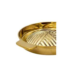 6.5 "ทองเหลืองขนาดเล็กกระทะย่างมินิกระทะทองเหลืองขนาดเล็กมินิกระทะบาร์บีคิวทองเหลือง mookata เหมาะสำหรับมื้ออาหารเดี่ยวเหมาะสำหรับการทำอาหารสไตล์ mookata - Product Image 3