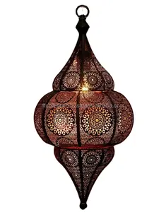 摩洛哥挂灯笼，设计师摩洛哥灯笼，古董摩洛哥挂灯笼
