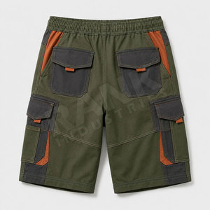Wholesale Prices Quick-Drying Men Casual Cargo Shorts Lightweight Drawstring Waist Men Cargo Shorts For Sale - Product Image 2