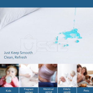 Funda de colchón de poliéster de buena calidad con tela suave y duradera. - Product Image 2