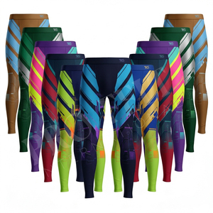 High Performance Premium Quality Sports Tights Breathable Quick Dry Gym Fitness Polyester Comfortable Compression Leggings Pants - Product Image 1