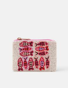 Martini Glass Beaded Coin Purse Cocktail Theme Mini Pouch Party Style <b>Wallet</b> - Product Image 3