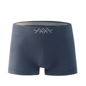 Sous-vêtements pour hommes en modal tricoté imprimé personnalisable ODM, taille mi-haute, décontractés, respirants, sans couture, slips et boxers - Product Image 2