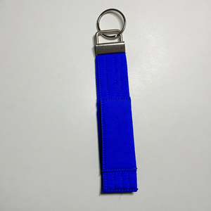พวงกุญแจเข็มขัดสีส้มดำพร้อมห่วงโลหะสำหรับฝึกศิลปะการต่อสู้ - Product Image 4