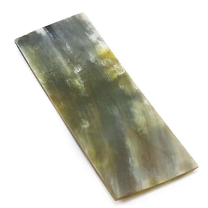 Trending Modern Custom Size <b>White</b> <b>Strips</b> Horn Waterproof Handmade Unisex Home Decorations Gifts Brown BlackGrade Colored Plates - Product Image 1