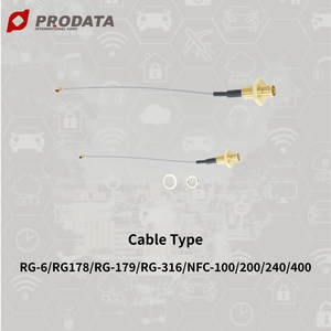 Cable coaxial RF tipo N hembra RG178 personalizado para radio - Product Image 6