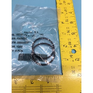 22 Juntas Tóricas PARKER V0747-75 O-RING's 2-127, 2-127V747-75 - Equipo y Piezas de Semiconductores de Confianza de Marca Global - Product Image 3
