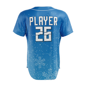 เสื้อซอฟต์บอลสั่งทำพิเศษสำหรับผู้หญิง แบบติดกระดุมเต็มตัว ชุดเบสบอลแบบระบายอากาศได้ดี ผลิตจากโพลีเอสเตอร์ ชุดกีฬาสำหรับทีม รับผลิตแบบ OEM - Product Image 2