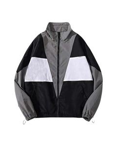 Veste coupe-vent en gros meilleure qualité personnalisée Color Block Vintage Windbreak Jacket Outdoor Windproof Windbreak Jacket - Product Image 3