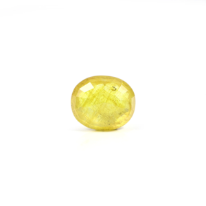 Premium 5.15 Carat Yellow Sapphire Loose Gemstone for Fine Jewelry - Product Image 2