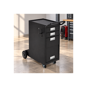 Heavy Duty Mobile Welding <b>Cabinet</b> With 3 Storage Drawers Steel Construction Ergonomic Handle And Workshop Rolling Casters GAR051 - Product Image 1