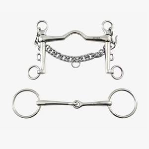 Bocado de Anillas de Alta Calidad para Caballo, de Hierro, con Boquilla de 5 Pulgadas, para Entrenamiento y Equitación, Control Ligero y Resistente para Caballos - Product Image 4