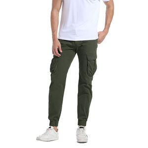 Pantalones Deportivos de Calidad Profesional con Logotipo Estampado para Hombre, Pantalones Deportivos Personalizados de Color Azul con Bolsillos Laterales - Product Image 3