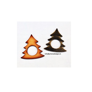 Custom <b>Christmas</b> Wooden Napkin Ring Vintage Xmas <b>Tree</b> Buckle Holder Wholesale Holiday <b>Table</b> Decoration Accessories Napkin Ring - Product Image 1