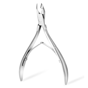 Cortacutículas de Diseño Ergonómico con Mango Antideslizante, Cortaúñas de Acero Inoxidable Afilado para Uso Profesional en Salón y en Casa - Product Image 1