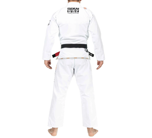 Kimono de Jiu Jitsu Brasileño Elástico Personalizado para Hombre, Uniforme de Competición 100% Algodón con Logotipo del Fabricante - Product Image 4