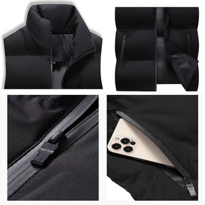 Gilet matelassé léger personnalisé en gros avec polyester supplémentaire – Dernier modèle, le moins cher, résistant à l'eau, pour l'hiver - Product Image 4