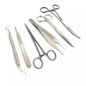 Kit de dissection pour chirurgie générale, ciseaux chirurgicaux en acier inoxydable, pinces hémostatiques, poignées Power BP, sécurité MOL par Dentavex - Product Image 1