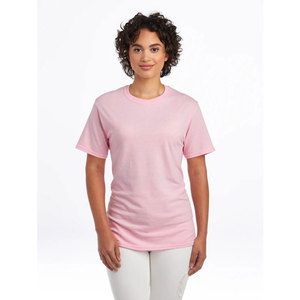 Camiseta de Algodón Naranja para Hombre, Corte Regular, Manga Corta, Cuello Redondo, Color Sólido, Diseño Casual de Punto Jersey - Product Image 5