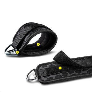 Sangles de cheville réglables en néoprène rembourré pour entraînement musculaire, support de fitness pour machines à câbles - Product Image 4