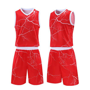 Maillot de basket-ball personnalisé à faible MOQ, prix abordable, nouvelle conception, réversible avec numéros - Product Image 1