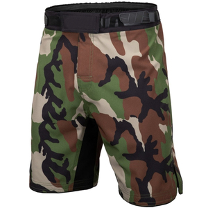Shorts de bain imprimés pour hommes, séchage rapide, taille élastique, taille mi-haute, décontractés, sportifs, avec poches - Product Image 1