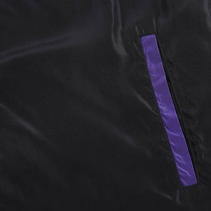 <b>Men's</b> Hooded Color Blocking Windproof Racer <b>Jacket</b> With Zipper Closure Spring Sporty Style Polyester Outerwear - Product Image 6