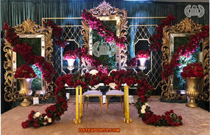 Elegante Soporte de Velas para Pared, Fondo de Boda, Escenario de Recepción, Pared de Velas Iluminada, Fondo de Boda Italiano, Pared de Velas USA - Product Image 5