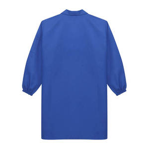 High Quality Woven Cotton Lab Coat for Unisex Professional Use 4-Button Long Sleeve Medical Coat with Pockets - Product Image 4