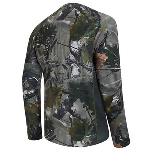T-shirts de chasse respirants camouflage pour l'été, chemises de randonnée pour hommes, femmes et enfants, hauts décontractés à manches longues style streetwear - Product Image 2