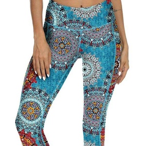 Leggings d'hiver à motif écossais doublés polaire pour femme, taille haute, chauds, pantalons de yoga thermiques, collants de sport sans couture, logo personnalisé, expédition immédiate - Product Image 6