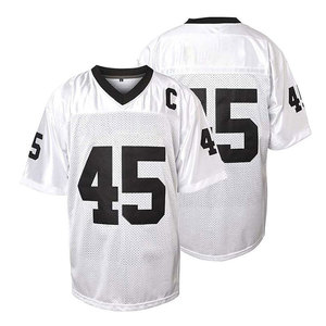 Camisetas de Rugby Personalizadas al por Mayor con Logotipo, Unisex, Tallas Grandes, 100% Poliéster, Retro, Nombre del Equipo de Fútbol Americano, Cowboys, Conjunto en Blanco - Product Image 2