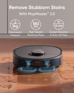 Robot Aspirador y Fregador X10 Pro Omni con Succión de 8000Pa, Mopa Doble de Elevación Automática y Evitación de Obstáculos por IA - Product Image 4