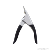 Coupe-ongles professionnel en acrylique, coupe-pointes d'ongles en acier inoxydable pour faux ongles, usage en salon et à domicile
