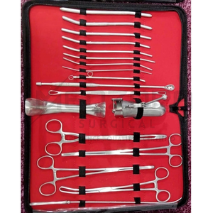 ชุดเครื่องมือตรวจภายในสูตินรีเวช ประกอบด้วยเครื่องขยายช่องคลอด คีม คีมขยายปากช่องคลอด ไม้ตรวจภายใน และเครื่องมืออื่นๆ จำนวน 18 ชิ้น - Product Image 2