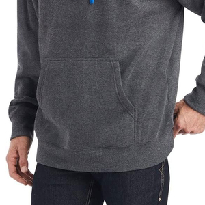 Custom Oversized Men's Hoodies Street Style Print <b>Sweatshirt</b> Pullover XS Bulk Wholesale Plain Blank Winter Thermal Hoodies - Product Image 4