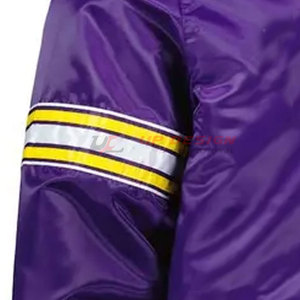 Nouvelle Veste en Satin Col Montant Style Tendance 2026 – Respirante, Écologique, Haute Qualité, Hiver, Service OEM, Vente en Gros - Product Image 5
